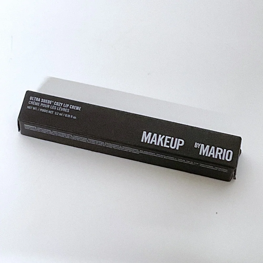 MAKEUP BY MARIO Ultra Suede Cozy Lip Creme Liquid Lipstick Nude Suede 0.10oz NEW